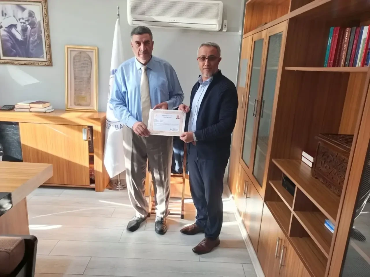 Merzifon Müftülüğünden Hocalara Başarı Belgesi 3