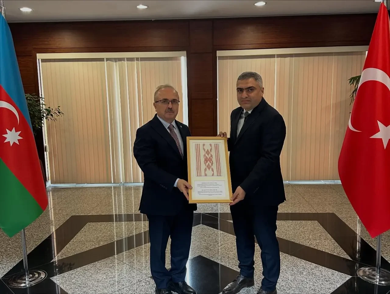 Merzifon Heyeti T.C. Bakü Büyükelçiliğinde 1