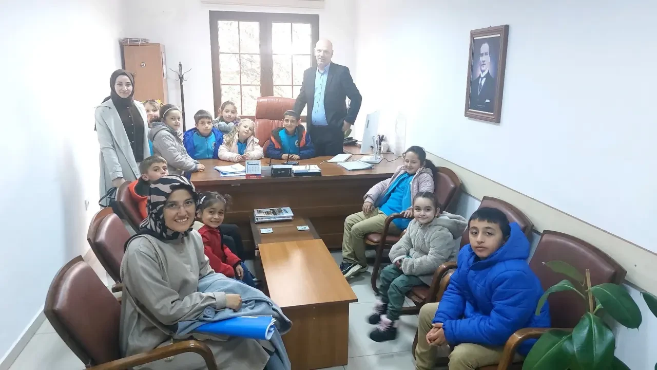 Kağnıcı Köyü Öğrencilerinden Ziyaret 4