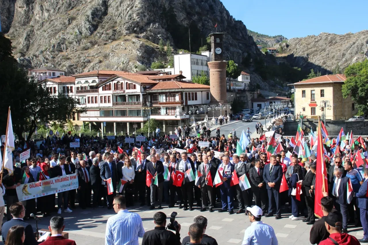 Filistin’e Destek Yürüyüşü Yapıldı 3