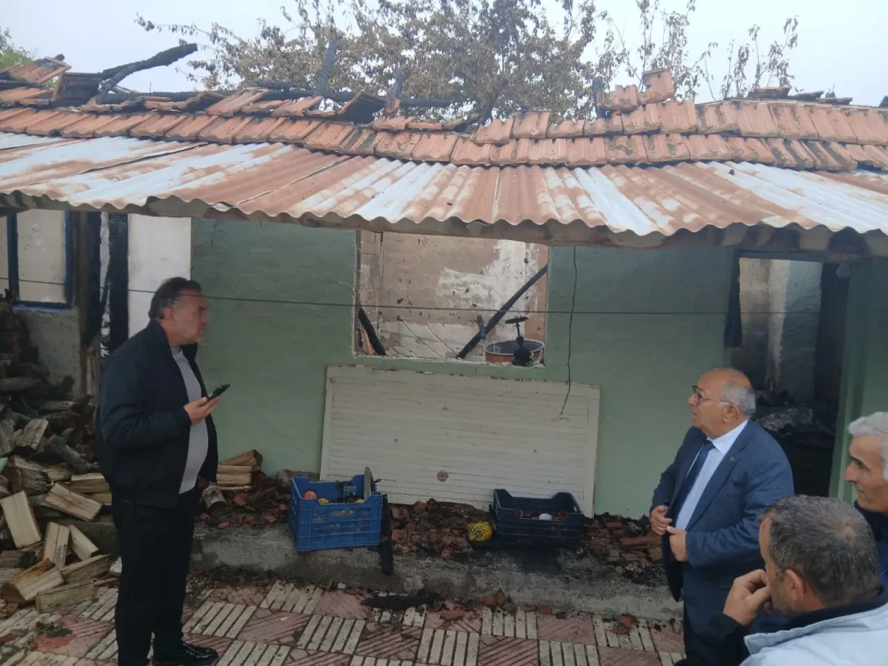 Balgöze Köyü’ndeki Yangına Hızlı Müdahale 2