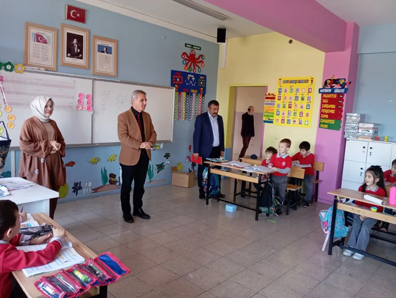 Müdür Davu’dan İlkokul Ziyareti 3