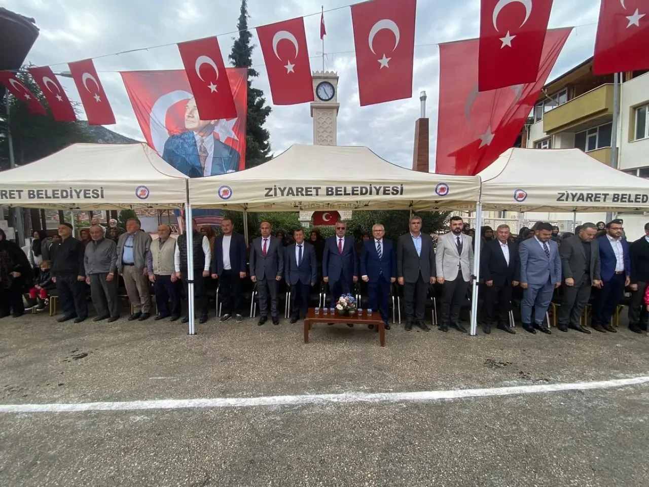 Ziyaret’te Cumhuriyetin 102. Yılı Coşkuyla Kutlandı 1