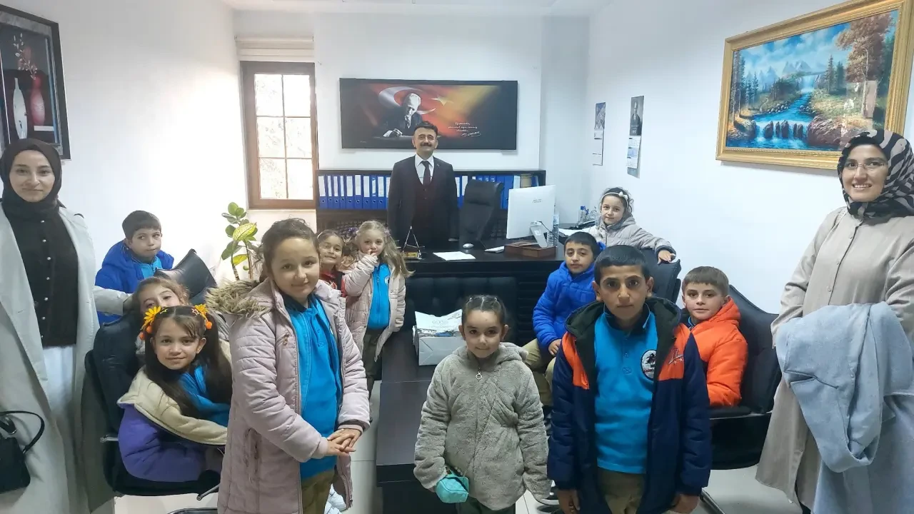 Kağnıcı Köyü Öğrencilerinden Ziyaret 3