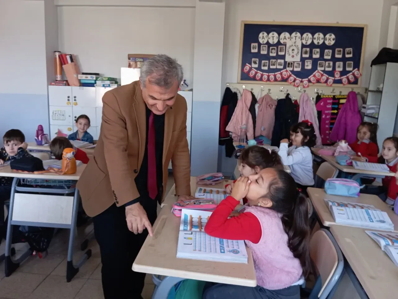Müdür Davu’dan İlkokul Ziyareti 1