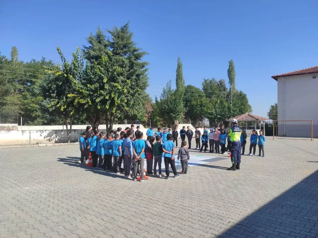 Sarıbuğday’da Öğrencilere Trafik Eğitimi 4