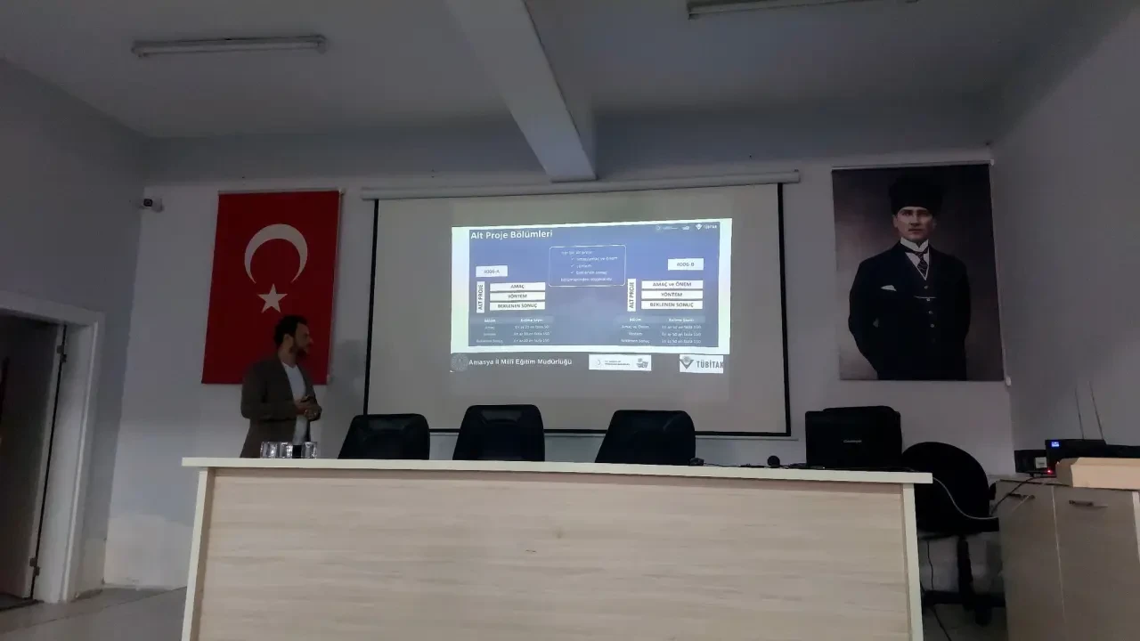 Gümüşhacıköy’de TÜBİTAK Eğitimi Tamamlandı 1