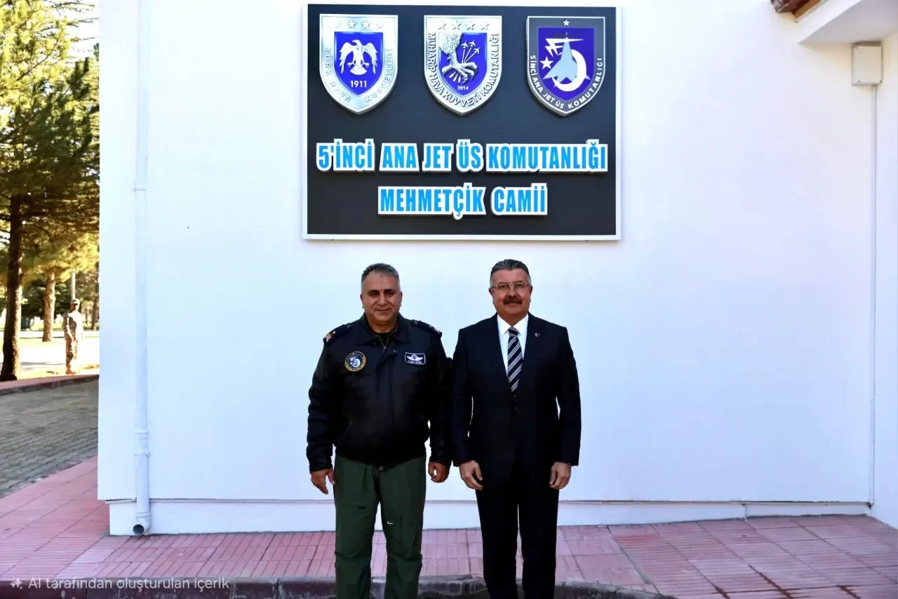 Kargı’dan 5. Ana Jet Üs Komutanlığına Ziyaret 3