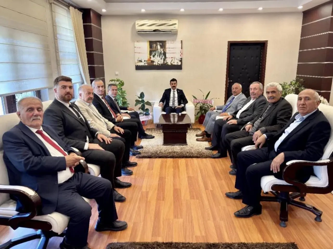 Hamamözü Kaymakamı Arslan’a Protokol Ziyaretleri 2