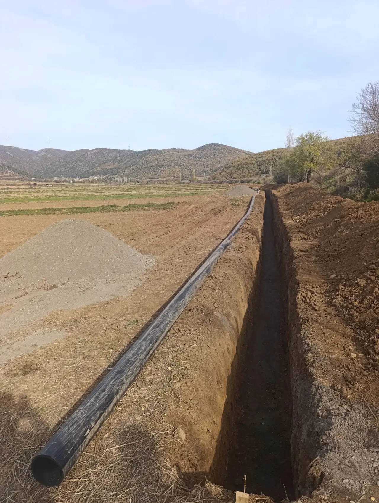 Amasya’da Su Hattı Adım Adım Tamamlanıyor 4