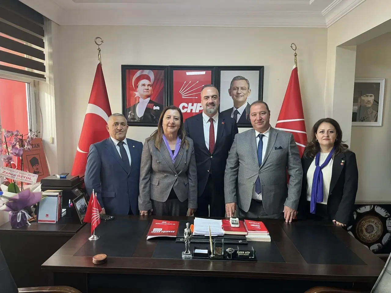 Özyol’dan CHP Teşkilatına Ziyaret 1