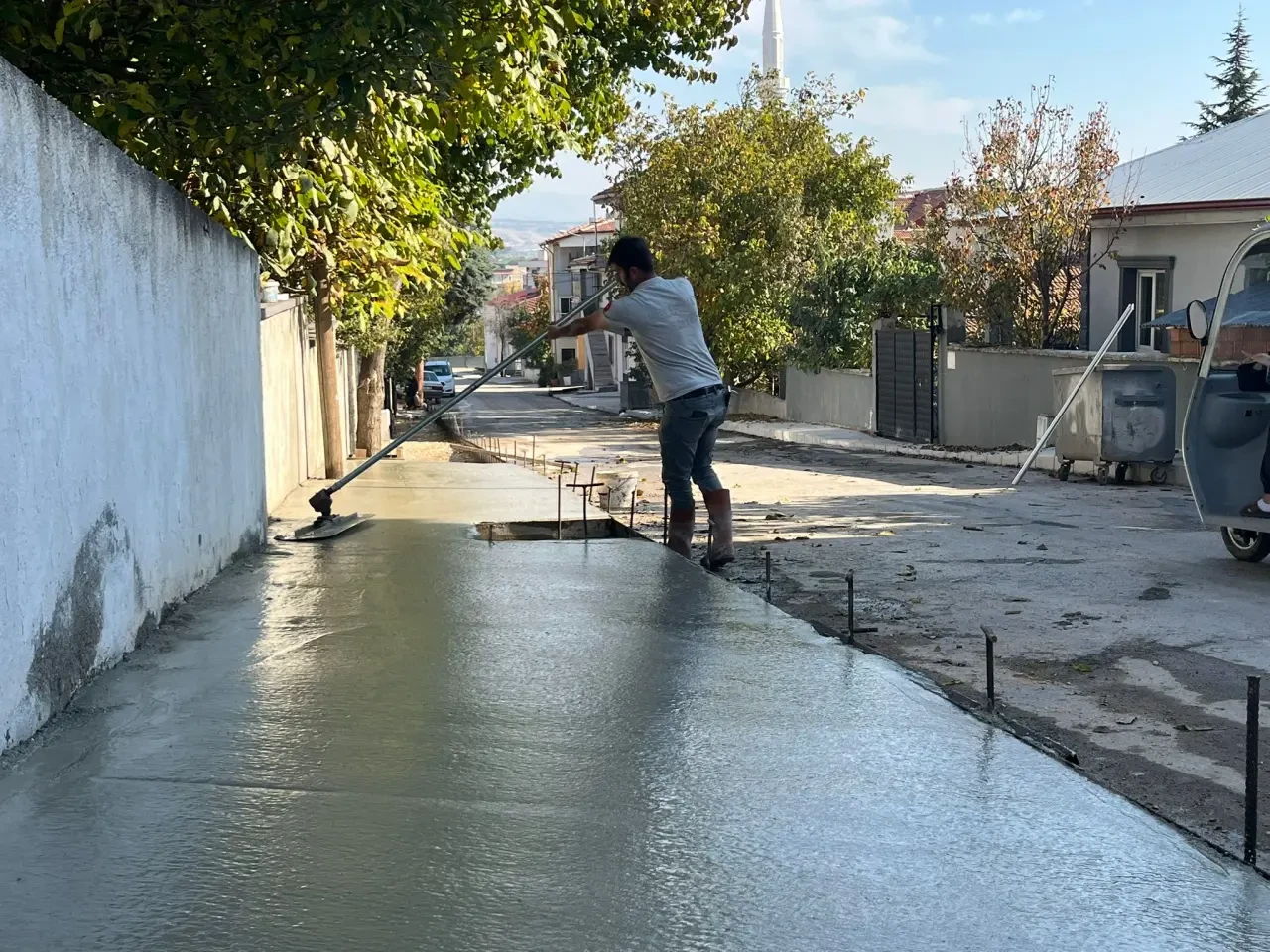 Suluova’da Kaldırım Çalışmaları Hız Kazandı 3