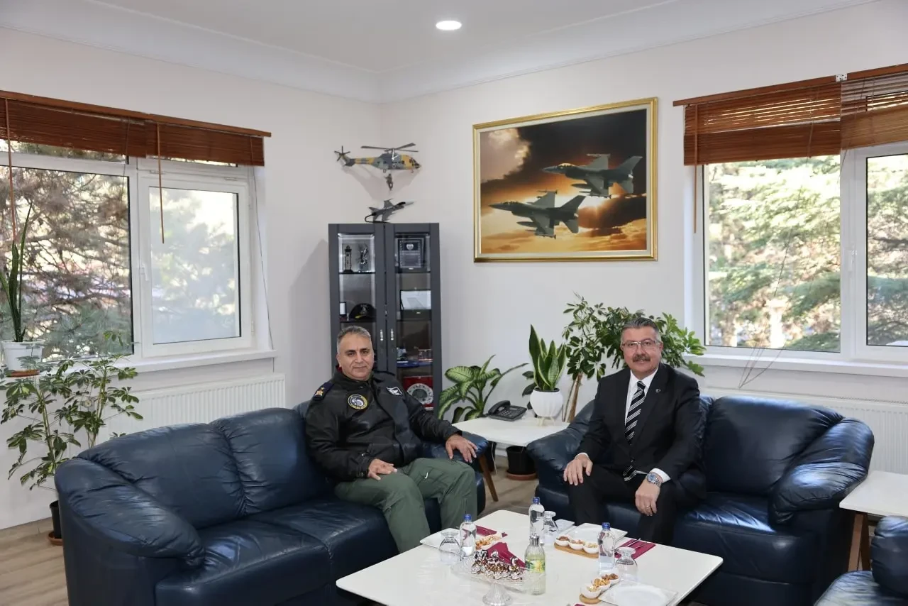 Kargı’dan 5. Ana Jet Üs Komutanlığına Ziyaret 2