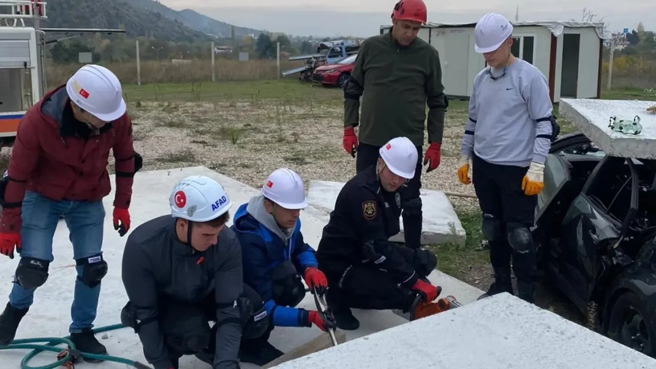 Amasya Emniyetinden Afet Tatbikatı 4