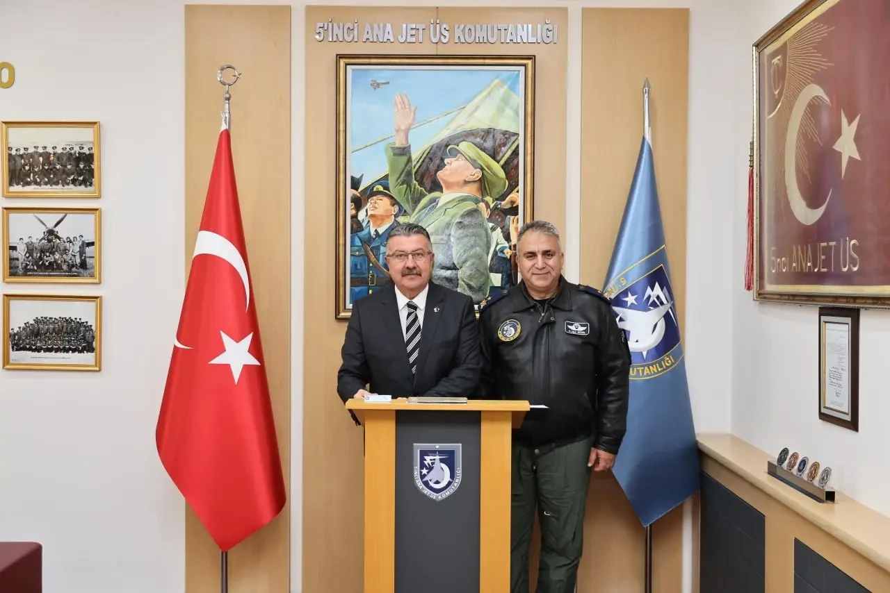 Kargı’dan 5. Ana Jet Üs Komutanlığına Ziyaret 1