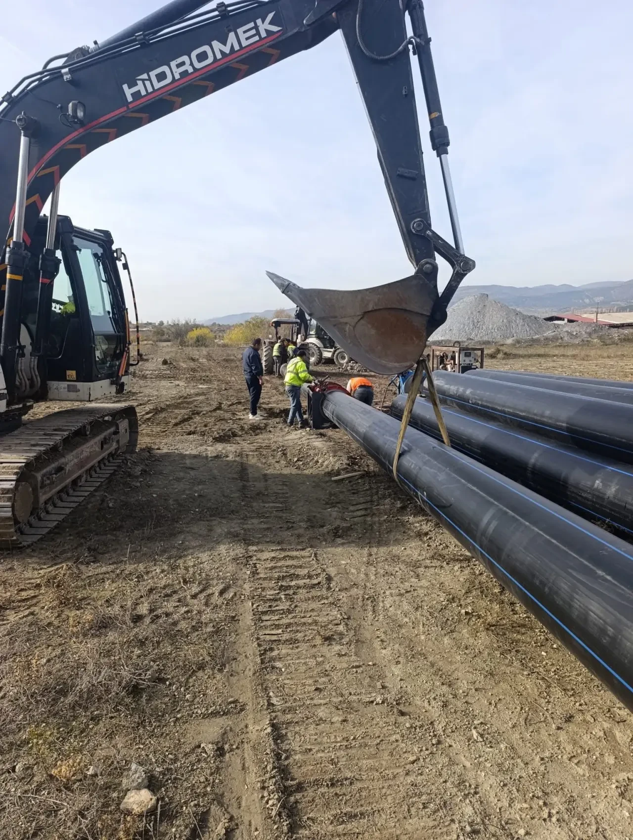 Amasya’da Su Hattı Adım Adım Tamamlanıyor 3