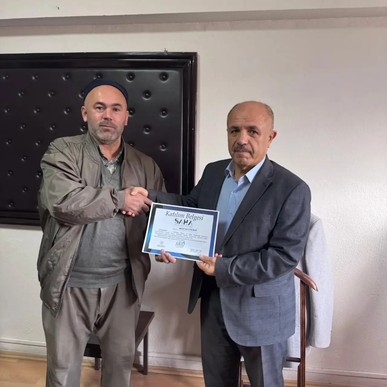 Din Görevlilerine Sağlık Eğitimi Sertifikası 1