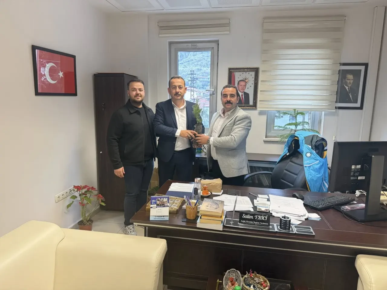 Merzifon Gençleri’nden Salim Ekici’ye Ziyaret 1