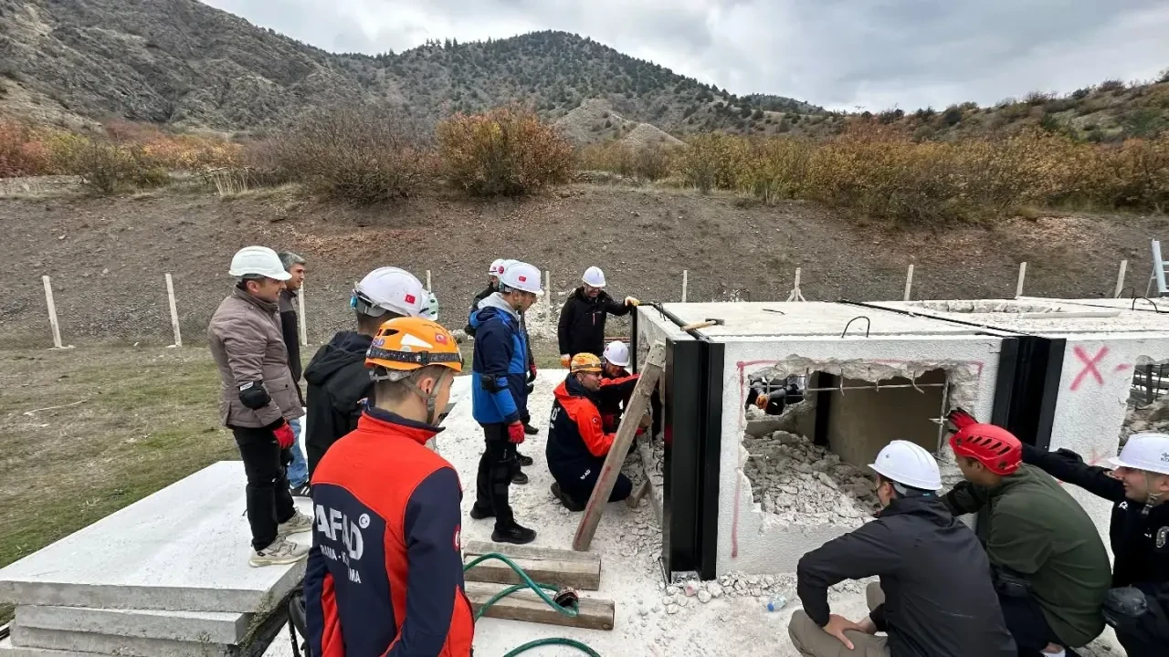 Amasya Emniyetinden Afet Tatbikatı 3