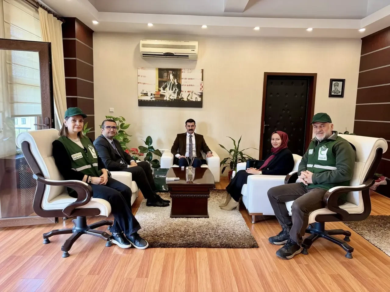 Hamamözü Kaymakamı Arslan’a Ziyaretler 3