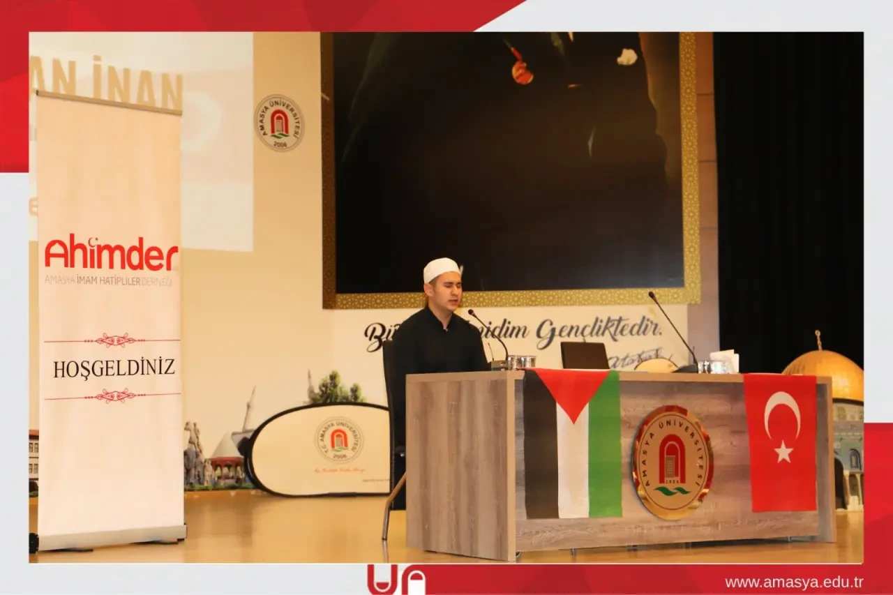 Amasya Üniversitesi’nde Gazze’ye Destek Konferansı 3