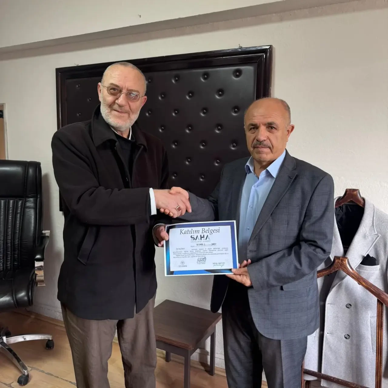 Din Görevlilerine Sağlık Eğitimi Sertifikası 3