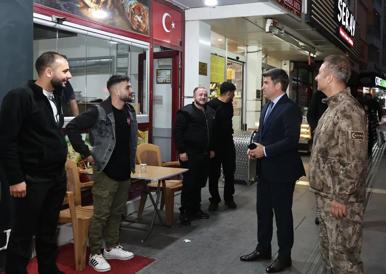 Vali Bakan Amasya Sokaklarında 1