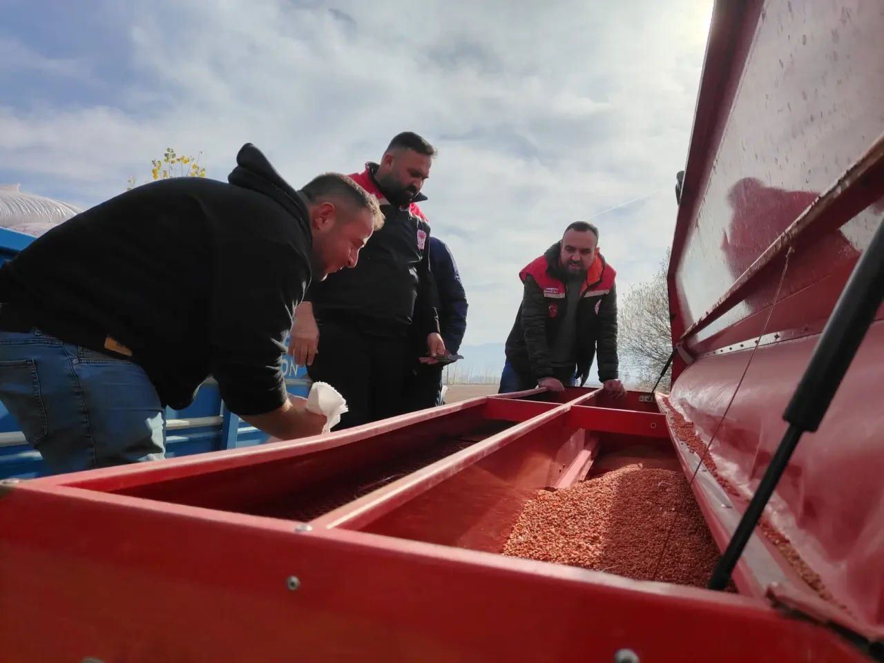 Suluova Kurnaz Köyünde Buğday Ekim Kontrolü 2