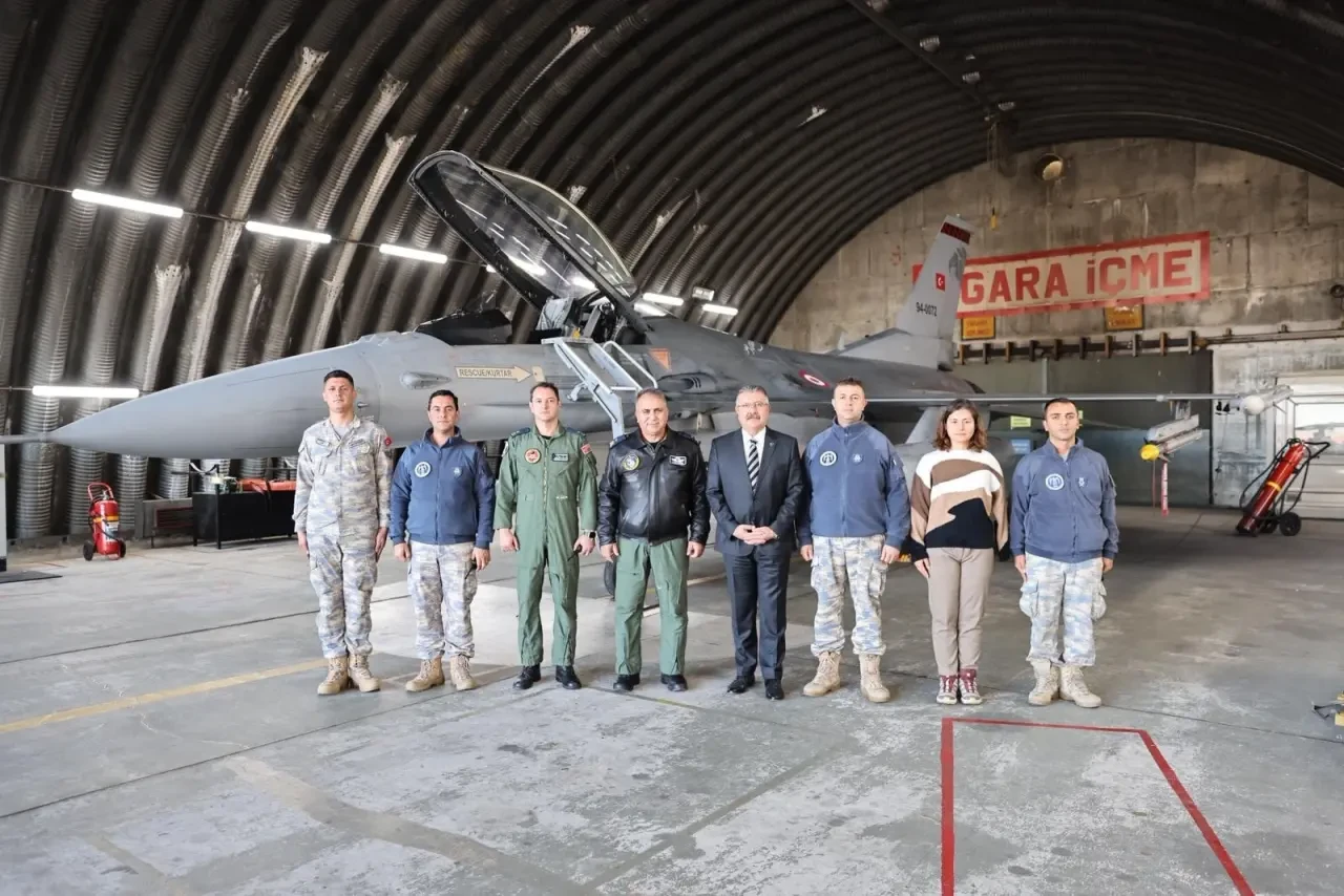 Kargı’dan 5. Ana Jet Üs Komutanlığına Ziyaret 7