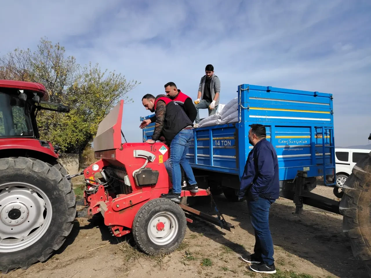 Suluova Kurnaz Köyünde Buğday Ekim Kontrolü 4