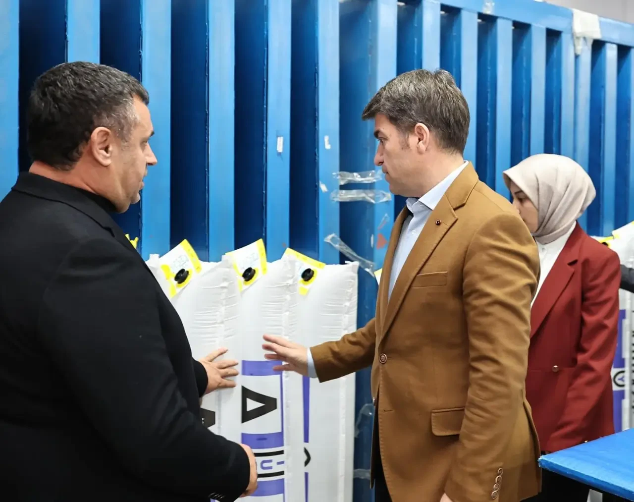 Gümüşhacıköy’de Üretim Üssüne İnceleme 5