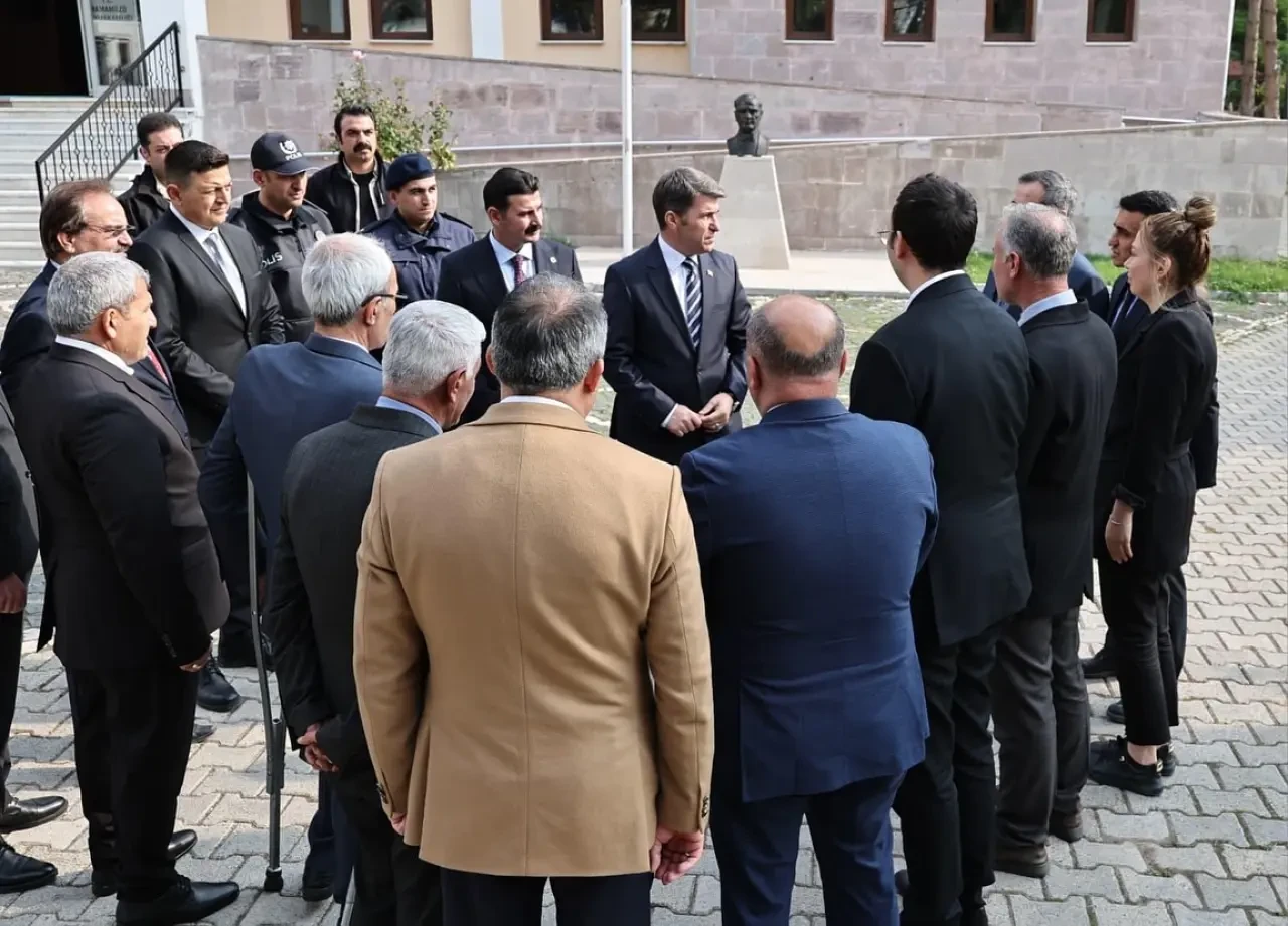 Hamamözü’nde Yeni Kaymakam, Konuğunu Ağırladı 3