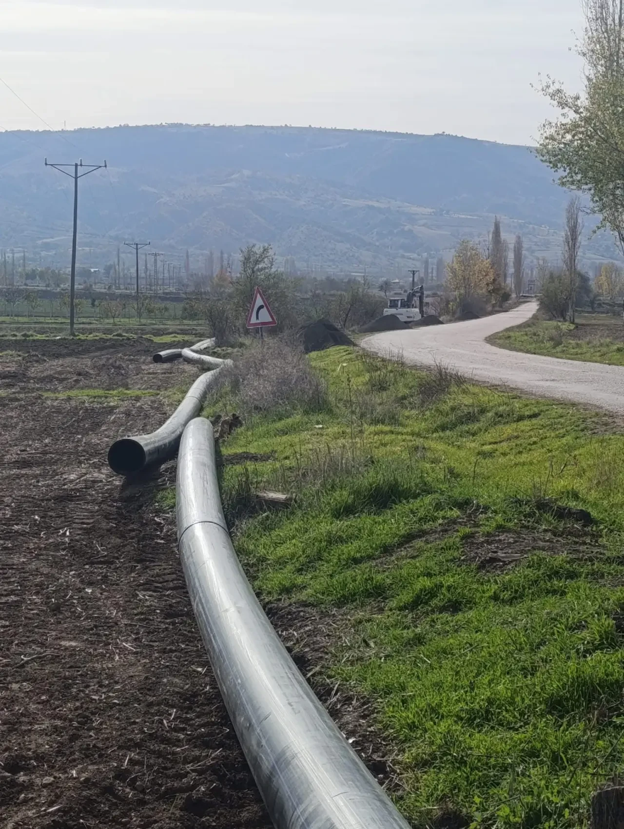 Amasya’da Su Hattı Adım Adım Tamamlanıyor 1