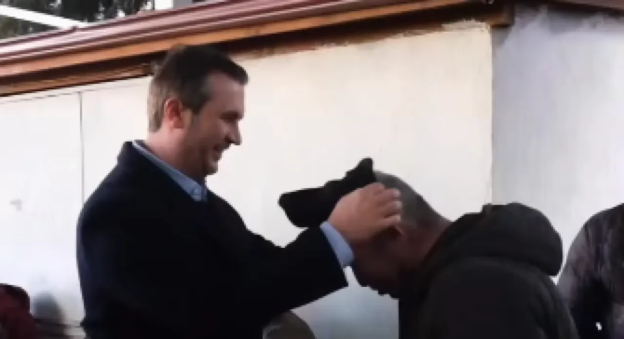 Semt Pazarında AK Parti Heyeti 2