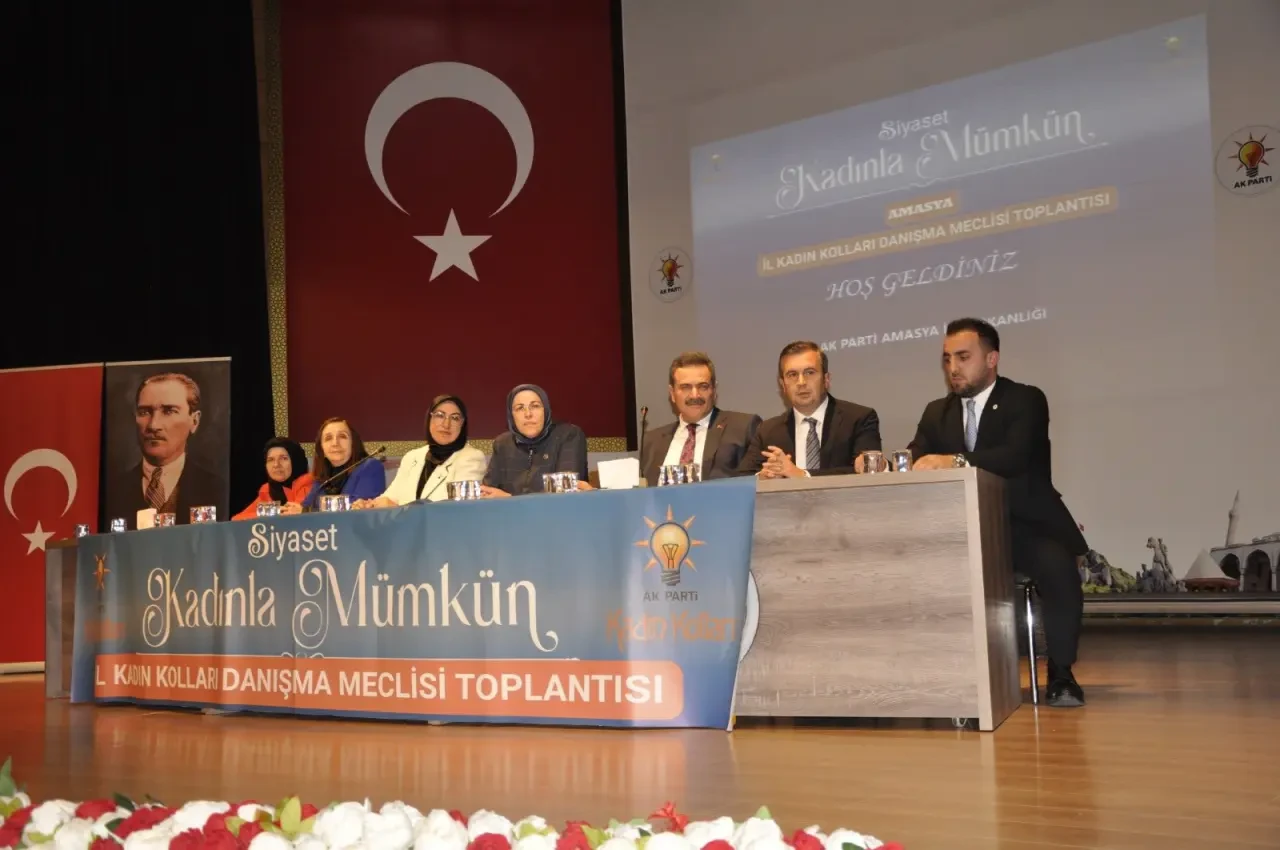 AK Parti Amasya’da Kadın Gücü Toplandı 1
