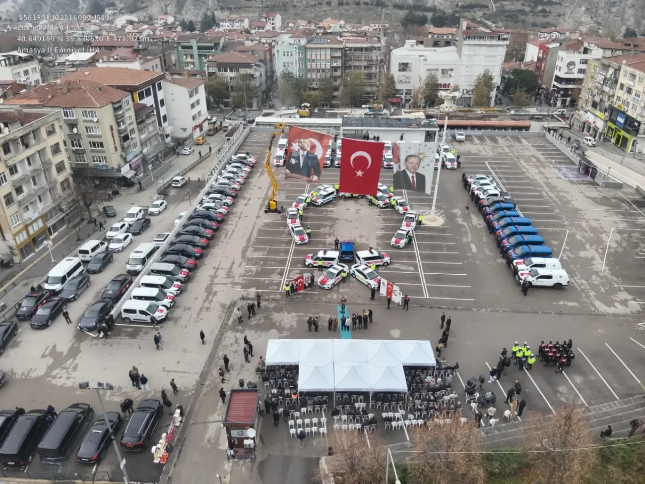 Amasya’da Güvenlik Araçları Yenilendi 4