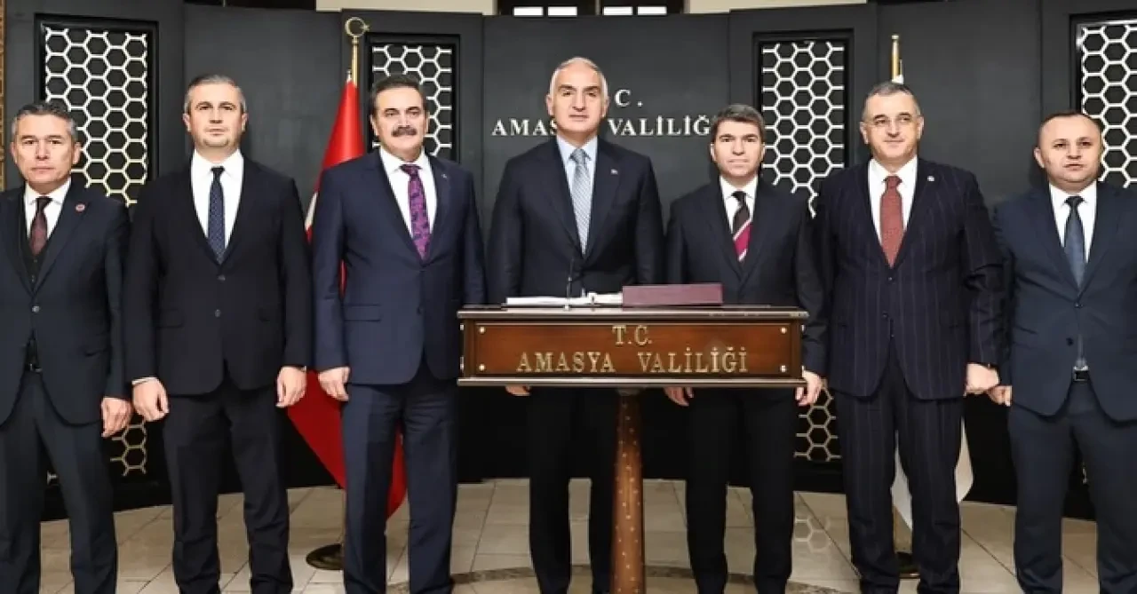 Amasya Valiliği’nde Önemli Görüşme 3