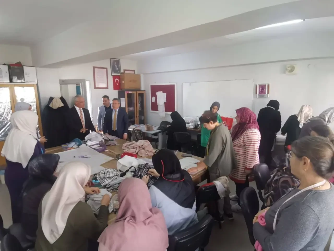 Ahmet Yozgat’tan Halk Eğitimi Kurslarına Ziyaret 1