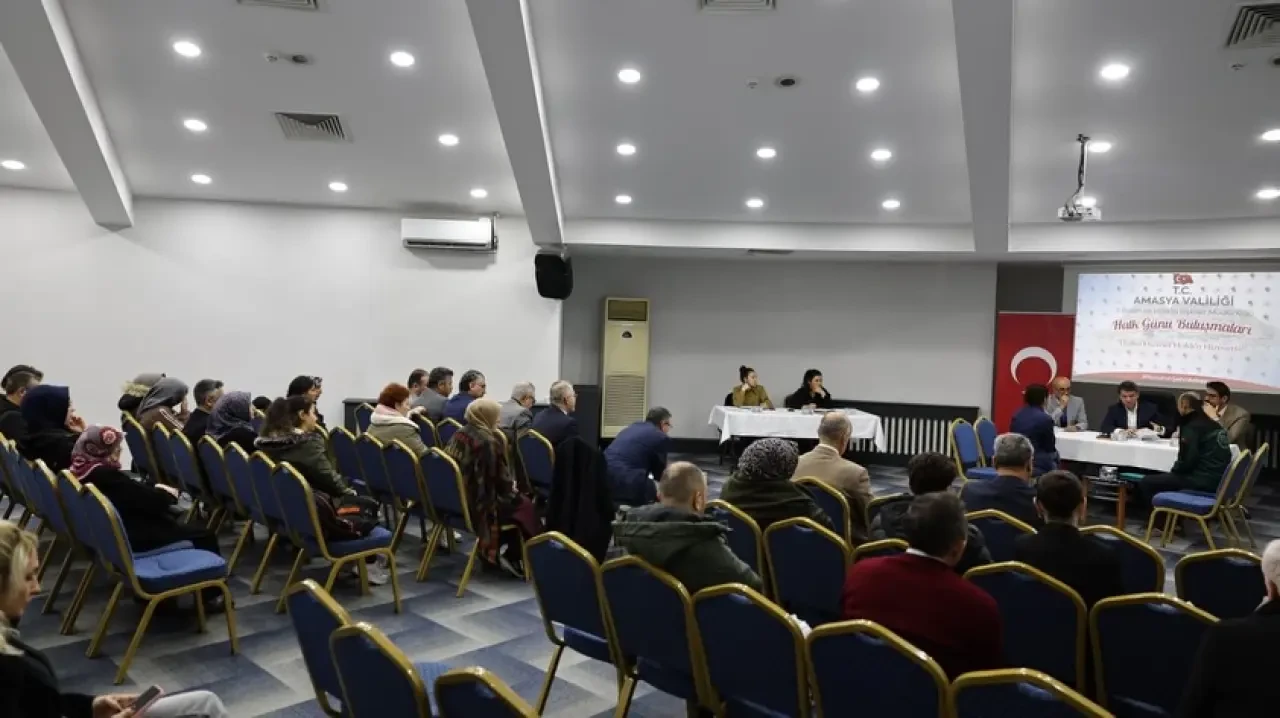 Amasya Valisi Bakan Vatandaşlarla Buluştu 1