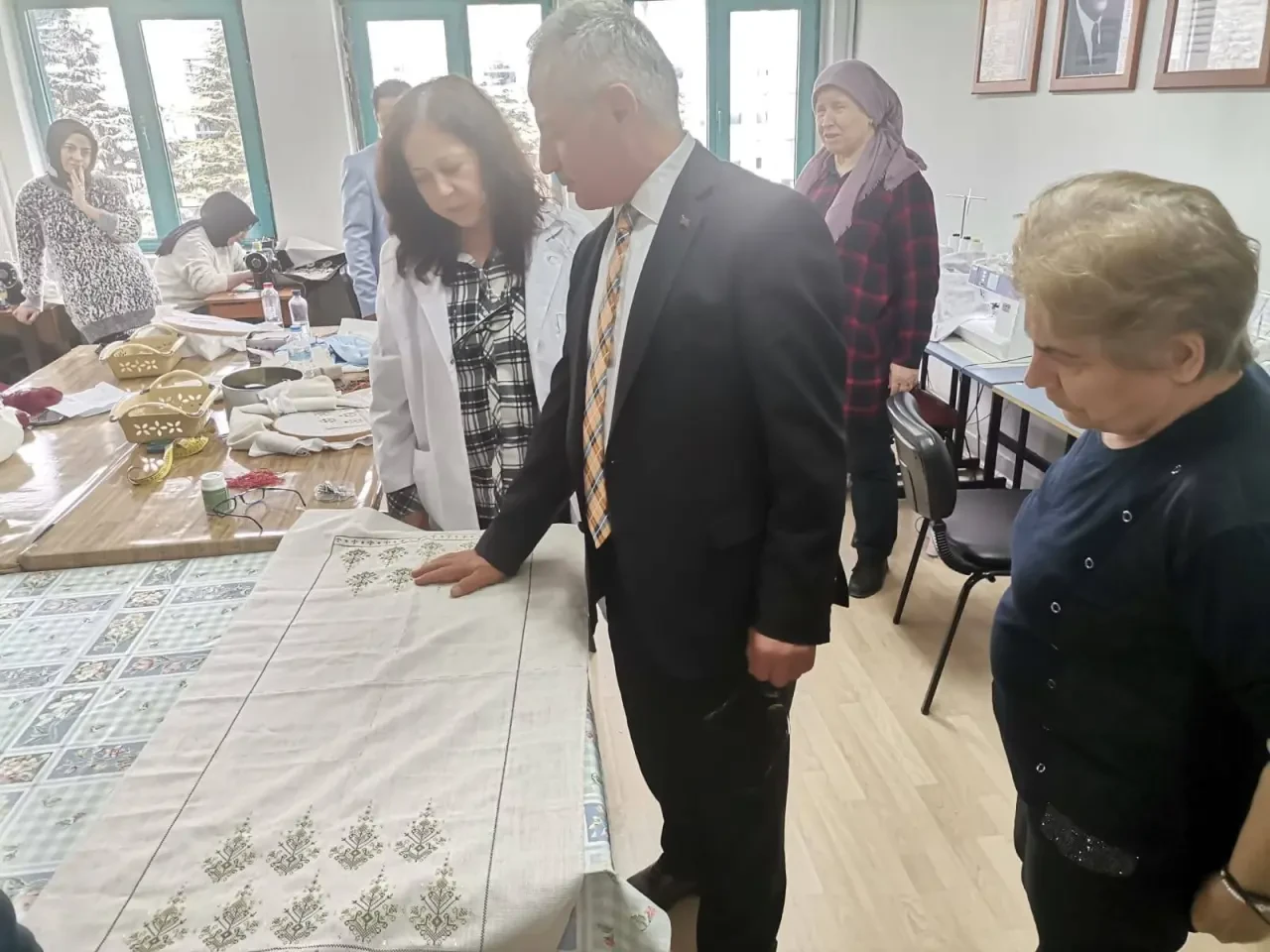 Ahmet Yozgat’tan Halk Eğitimi Kurslarına Ziyaret 5