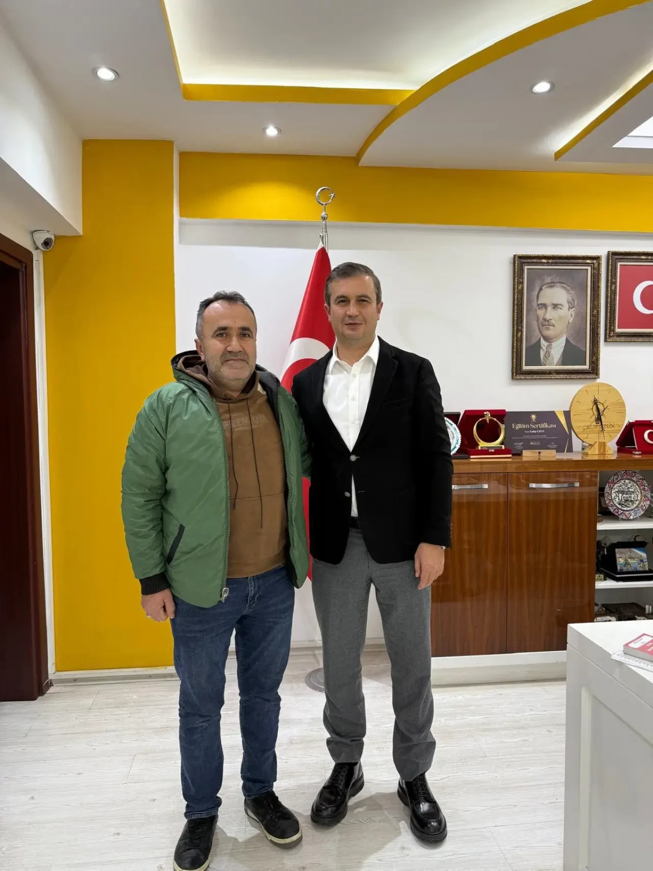 AK Parti Amasya İl Başkanlığı’nda Ziyaretler 1