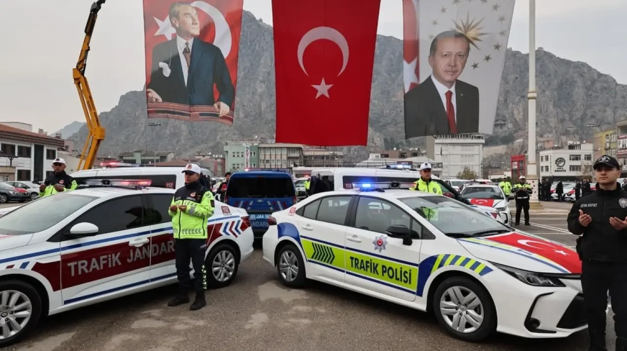Amasya’da Güvenlik Araçları Yenilendi 3