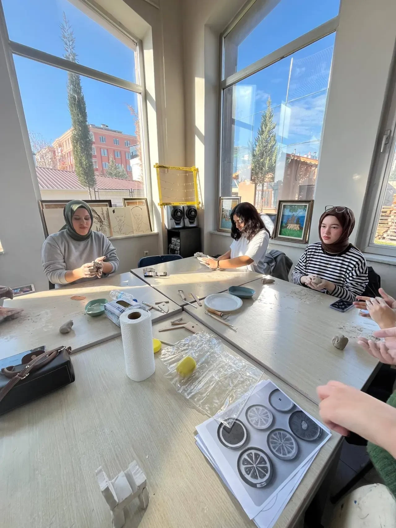 Merzifon’da Seramik Atölyesi Başladı 3