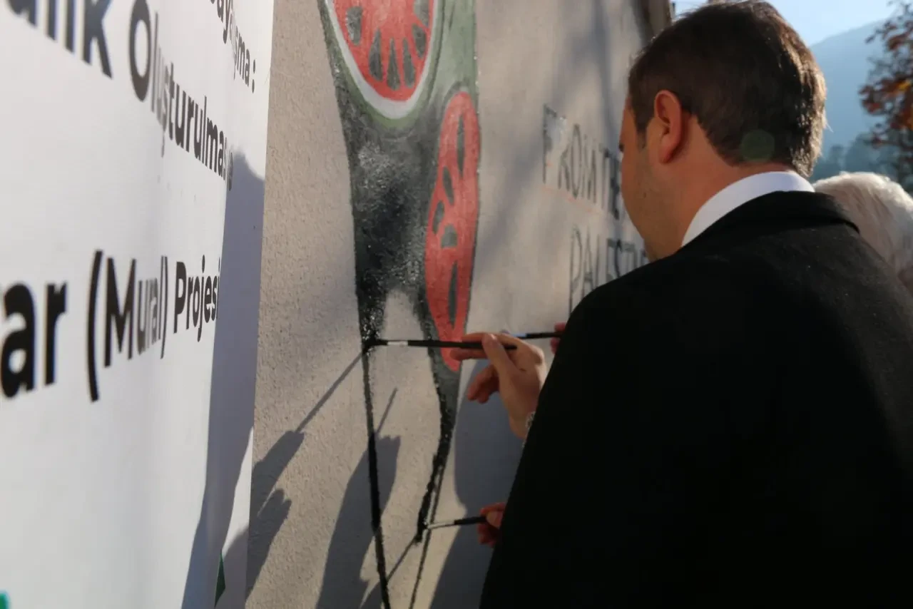 AK Gençlik Filistin İçin Birleşti 1