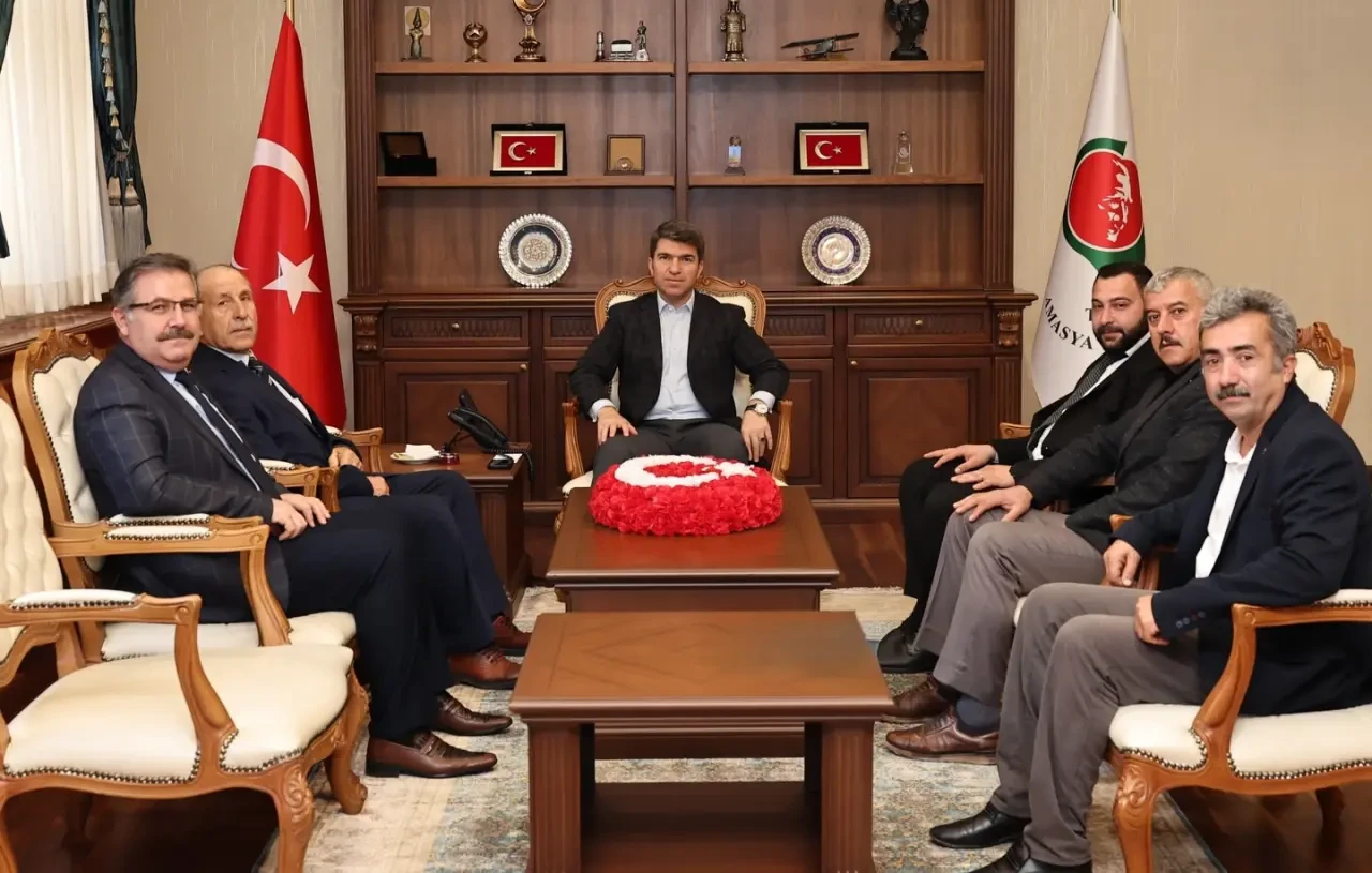 Amasya Valisi Önder Bakan’a Kurumsal ve Sivil Ziyaretler Gerçekleştirildi 2