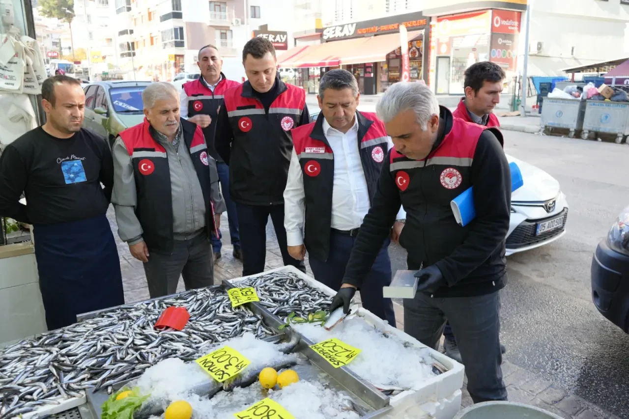 Amasya’da Balık Satış Noktalarına Denetim 1