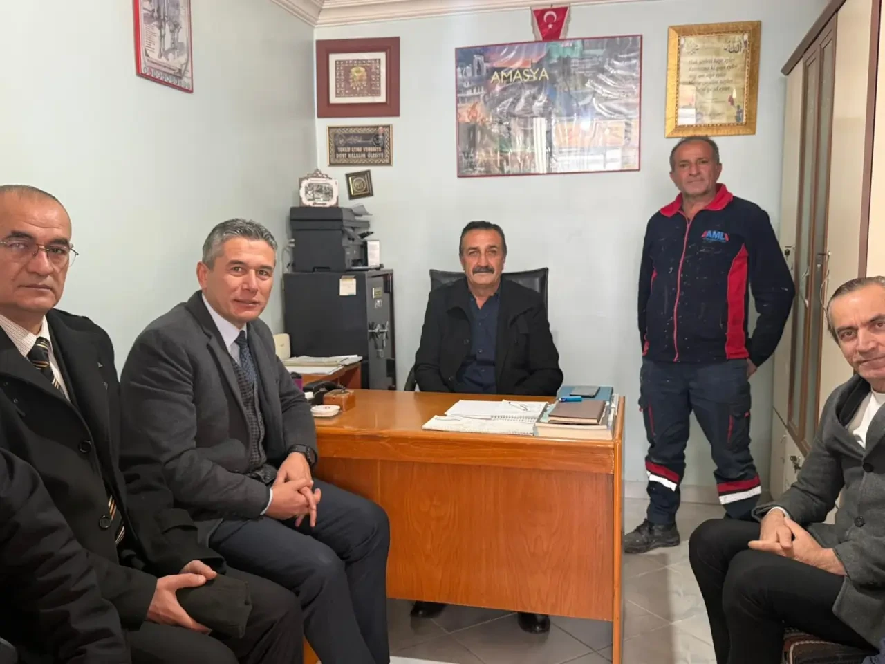 MHP Amasya İl Başkanlığı’ndan Sanayi Sitelerine Ziyaret 1