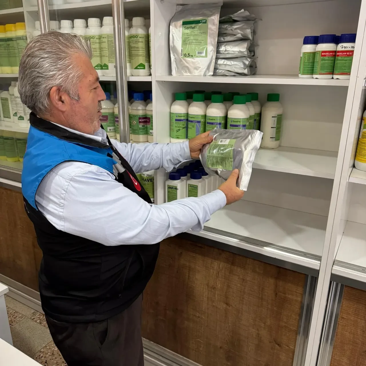 Gümüşhacıköy’de Ziraatcilere Denetim 1