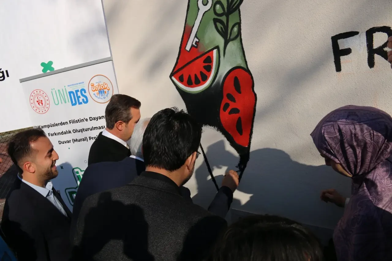 AK Gençlik Filistin İçin Birleşti 2