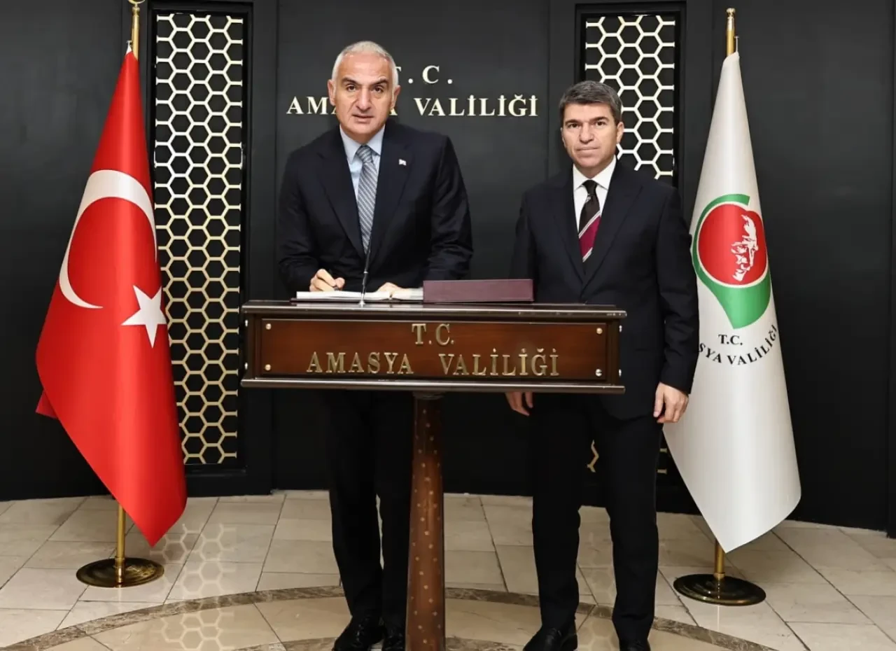 Amasya Valiliği’nde Önemli Görüşme 1